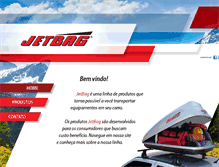 Tablet Screenshot of jetbag.com.br